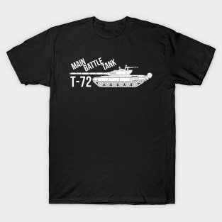 T-72 Main Battle Tank T-Shirt